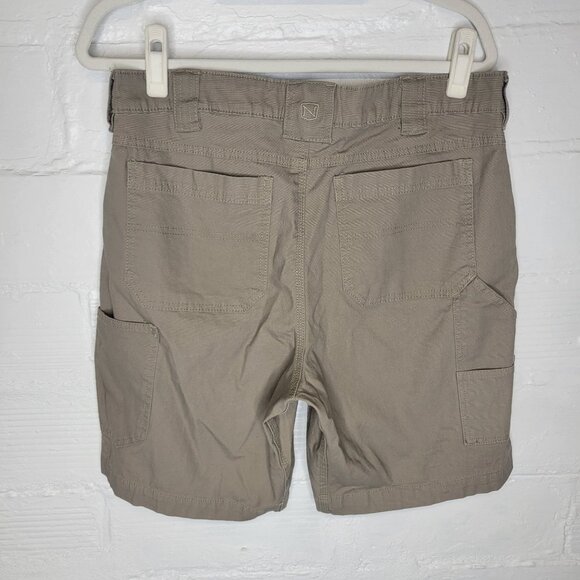 Noble Outfitters Men's Size 34 Cargo Shorts Hammer Drill Canvas Work Short Brown - Picture 2 of 5